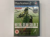 Metal Gear Solid 3 Subsistence Special Edition In Original Case