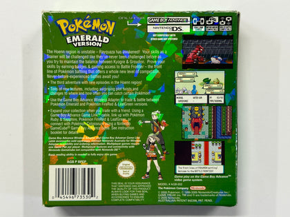 Pokemon Emerald Complete In Box