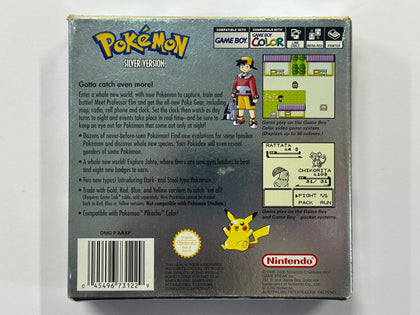 Pokemon Silver Complete In Box