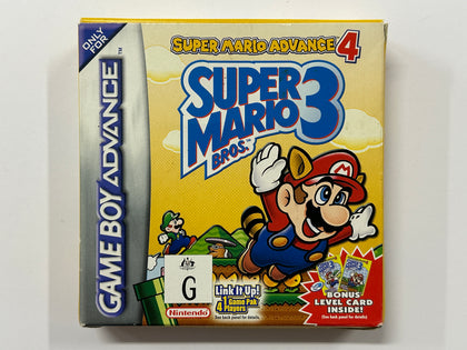Super Mario Advance 4 Super Mario Bros 3 Complete In Box