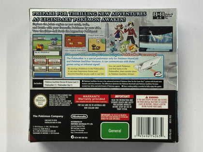 Pokemon Soul Silver Complete In Original Case with Outer Box and Poke Walker