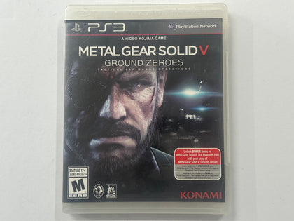 Metal Gear Solid V Ground Zeroes In Original Case