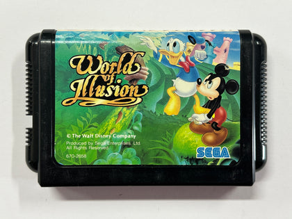 World of Illusion Starring Mickey Mouse and Donald Duck NTSC-J Cartridge
