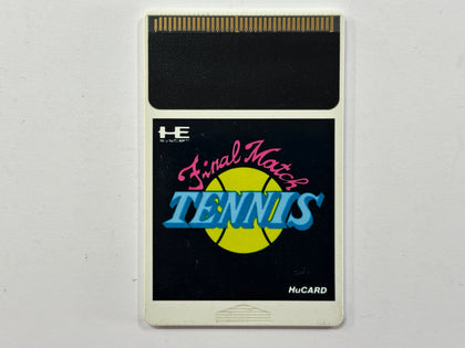 Final Match Tennis NTSC-J HuCard For PC Engine