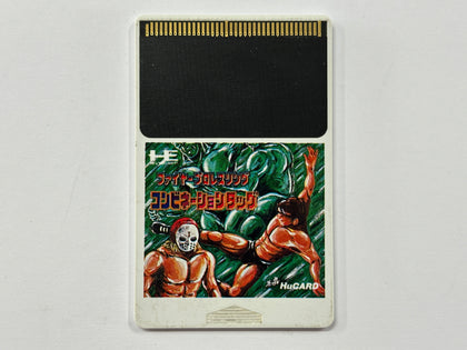 Fire Pro Wrestling: Combination Tag NTSC-J HuCard For PC Engine