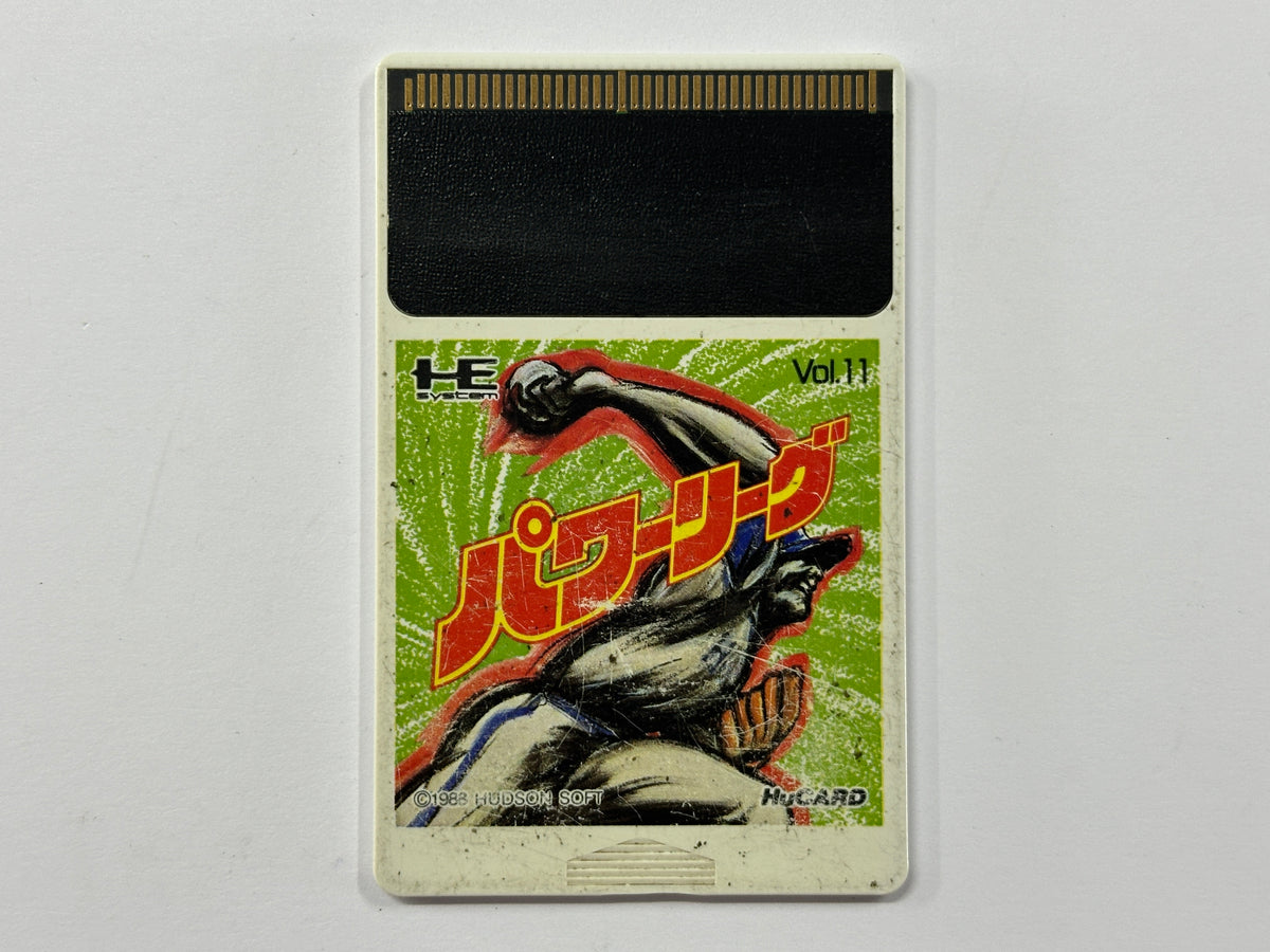 Jeu Power League 4 HuCARD Vol.42 Pour PC-Engine TurboGrafx - HC91046 - 1991 - Complet (CIB) - Testé