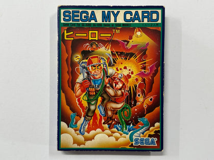 H.E.R.O NTSC-J Sega My Card Complete In Box