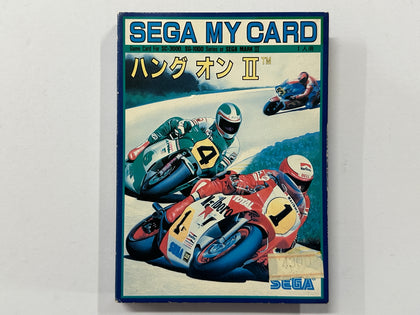 Hang On 2 NTSC-J Sega My Card Complete In Box