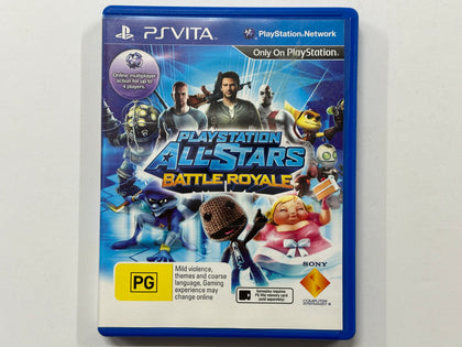 Playstation All Stars Battle Royale Complete In Original Case