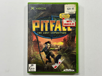 Pitfall The Lost Expedition In Original Case