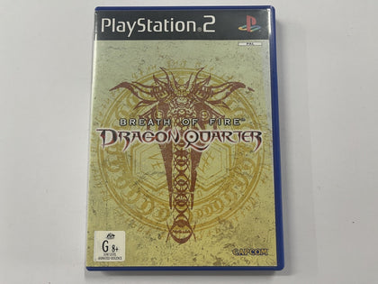 Breath Of Fire Dragon Quarter Complete In Original Case