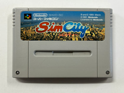 Sim City NTSC-J Cartridge
