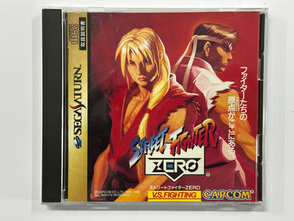 Street Fighter Zero NTSC-J Complete In Original Case