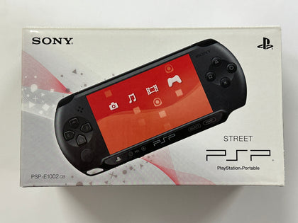 Sony PlayStation Portable PSP Street E-1002 Charcoal Black Console Complete In Box