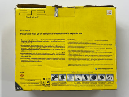 Sony PlayStation 2 PS2 Slim Charcoal Black Console Complete In Box