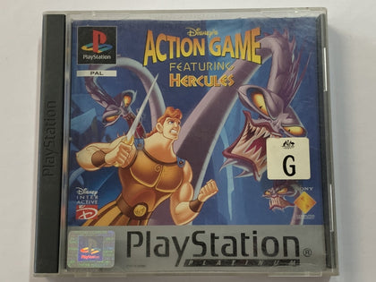 Disney's Action Game Featuring Hercules In Original Case