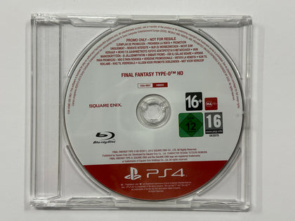 Final Fantasy Type-0 HD Not For Resale NFR Press Release Promo Disc