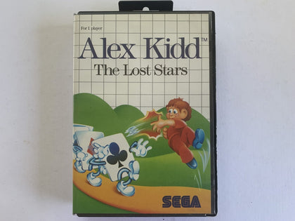 Alex Kidd The Lost Stars In Original Case