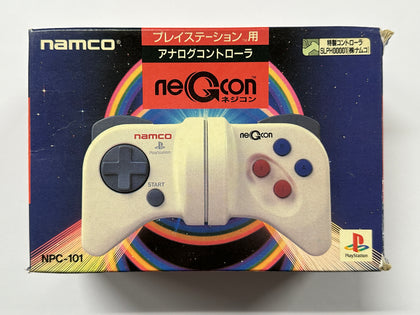 Namco Negcon Analog PS Controller Complete In Box