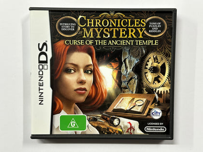 Chronicles of Mystery: Curse of the Ancient Temple Complete In Original Case
