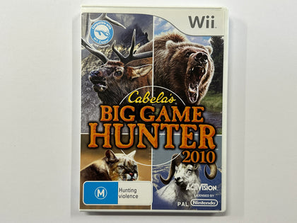 Cabela's Big Game Hunter 2010 Complete In Original Case