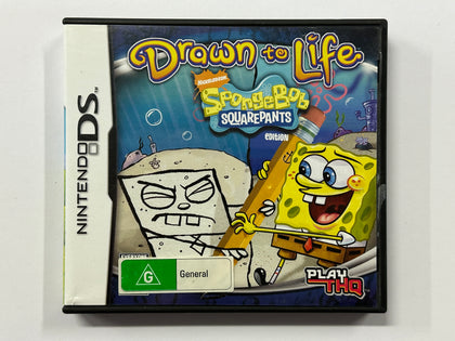 Drawn To Life Spongebob Squarepants Edition Complete In Original Case