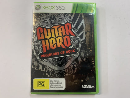 Gutiar Hero Warriors Of Rock Complete In Original Case