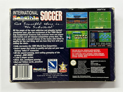 International Sensible Soccer World Champions Complete In Box
