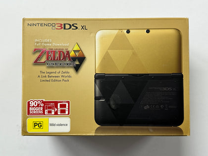 Legend of Zelda A Link Between Worlds Limited Edition Nintendo 3DS XL Console In Original Box