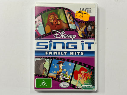 Disney Sing It Family Hits Complete In Original Case