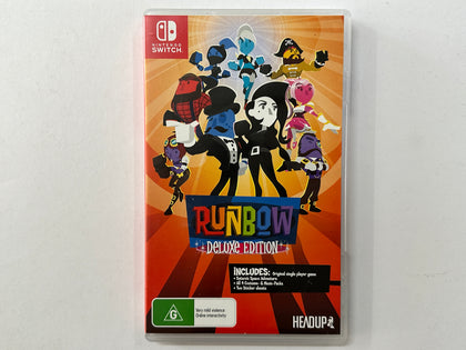 Runbow Deluxe Edition Complete In Original Case