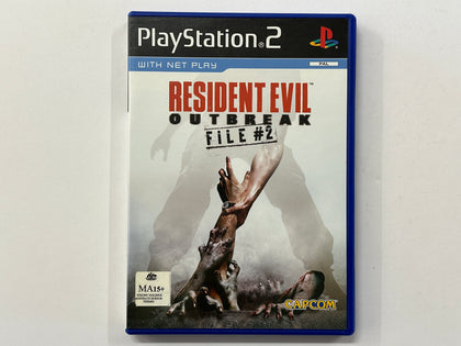 Resident Evil Outbreak File #2 Complete In Original Case