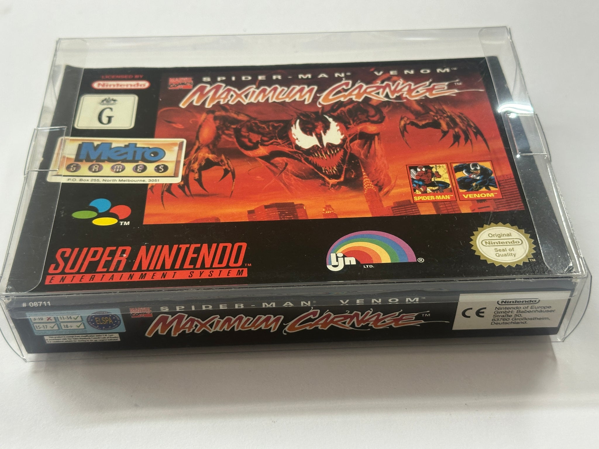 Spider-Man and Venom: Maximum Carnage (Mega Drive) - Jogos de Vídeo Spider-Man and Venom: Maximum Carnage (Mega Drive) - Jogos de Vídeo