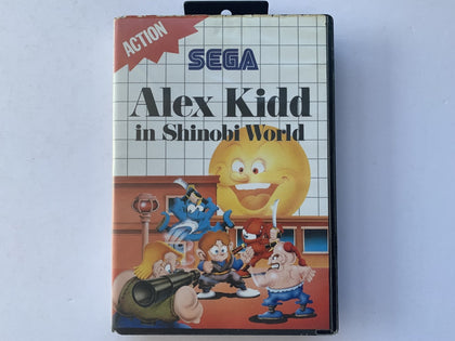 Alex Kidd In Shinobi World In Original Case