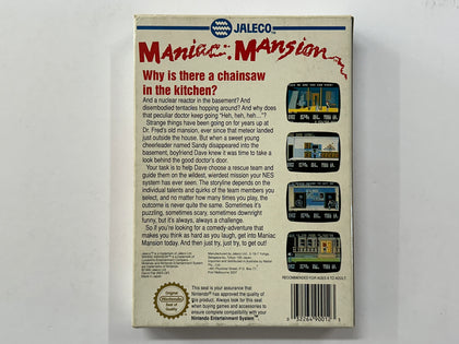 Maniac Mansion Complete In Box