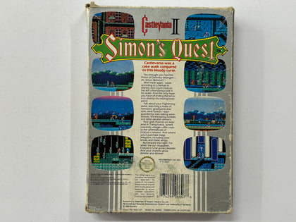 Castlevania II: Simon's Quest In Original Box