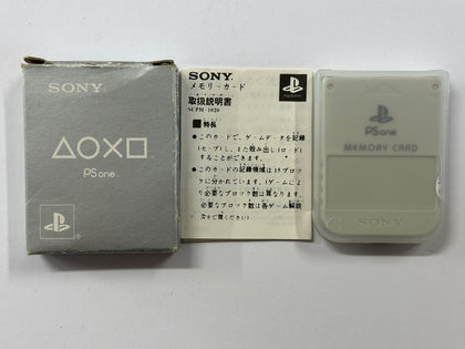 Genuine Sony PSOne Memory Card Complete In Box