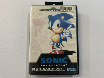 Sonic The Hedgehog In Original Case