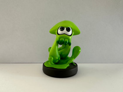 Nintendo Amiibo Inkling Squid Green IKA Splatoon