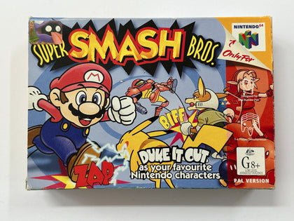 Super Smash Bros Complete In Box