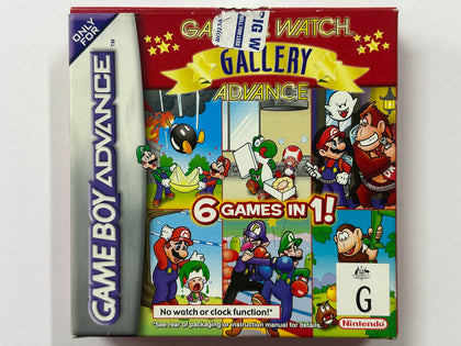 Game & Watch Gallery Advance Complete In Box