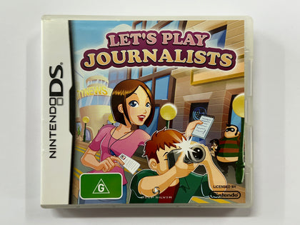 Let's Play Journalists Complete In Original Case