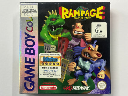 Rampage World Tour Complete In Box