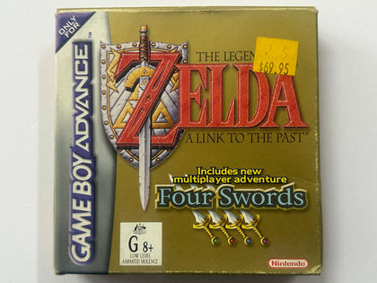 The Legend Of Zelda A Link To The Past Four Swords Complete In Box