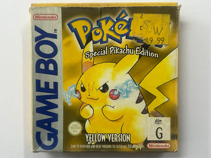 Pokemon Yellow In Original Box