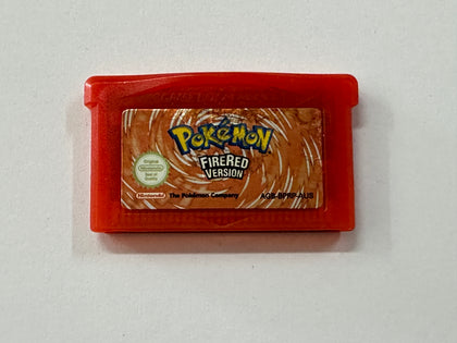 Pokemon Fire Red Cartridge