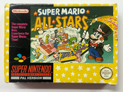 Super Mario All Stars In Original Box