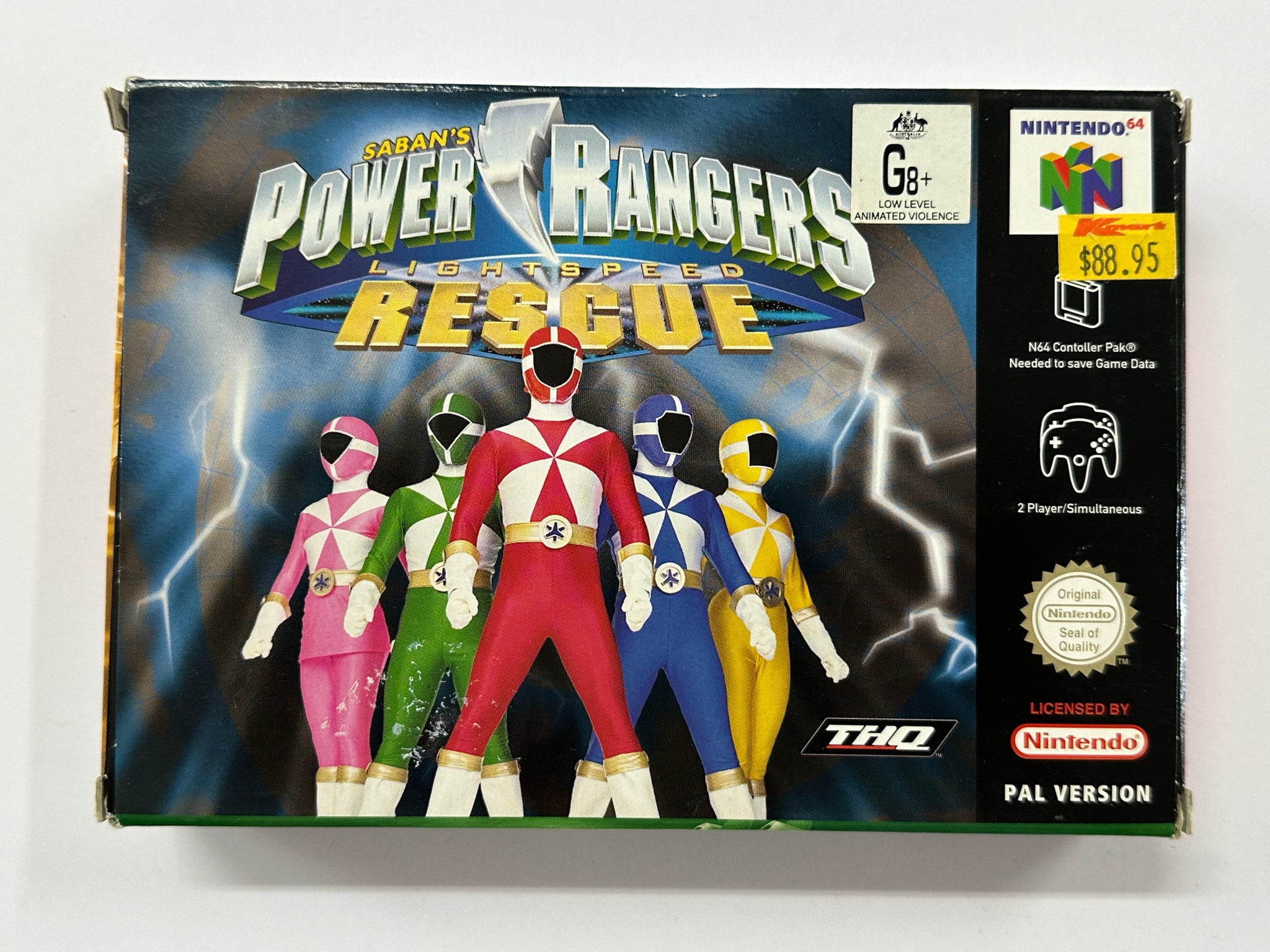 Power Rangers Lightspeed Rescue Complete In Box – The Game Experts
