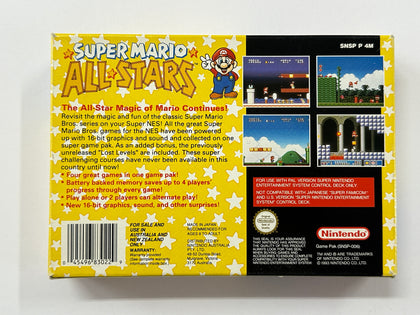 Super Mario All Stars Complete In Box