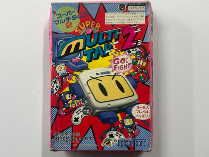 Super Nintendo SNES Hudson Soft Bomberman Super Multitap 2 Complete In Box